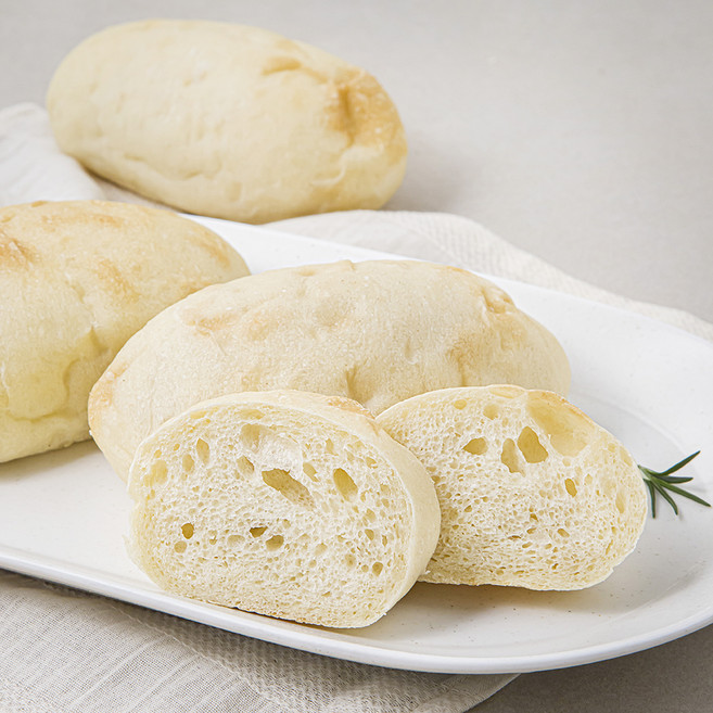 브로드카세 발효종 플레인 치아바타, 110g, 3개입, 1개