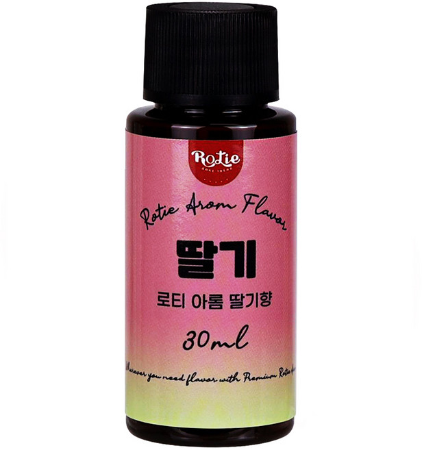 로티 식품향료 딸기향 아롬, 30ml, 1개