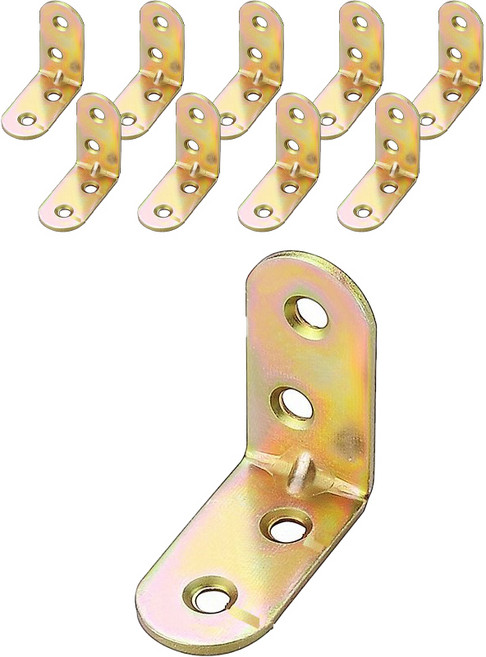 브라켓 책상 부속품 20 x 40 x 2 mm, 10개