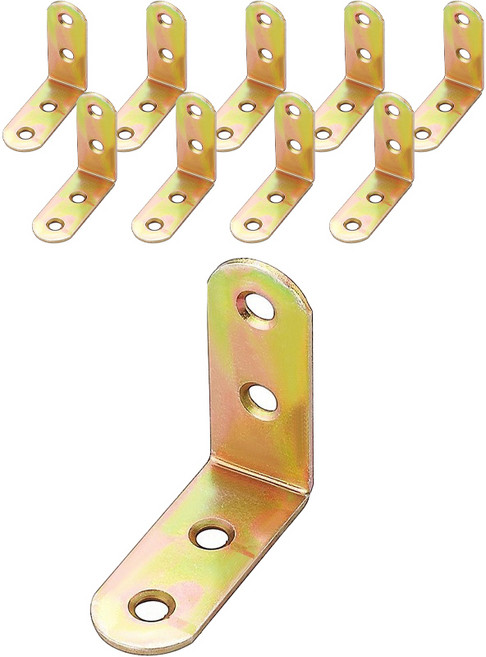 브라켓 책상 부속품 20 x 48 x 1.8 mm, 10개