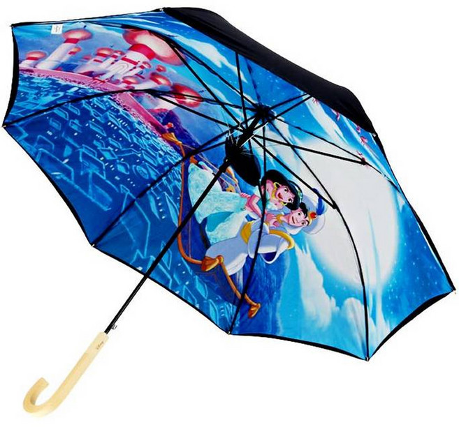 디즈니 알라딘 60 오홀뉴월드 이중지 우산 LUDNU10071