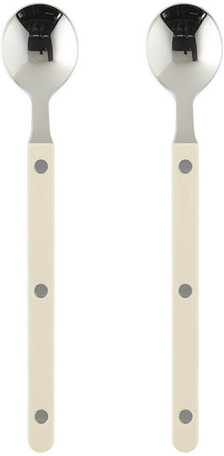 메종오브제 파르베 티스푼, 아이보리, 2개