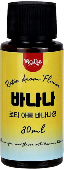 로티 식품향료 아롬 바나나향, 30ml, 1개