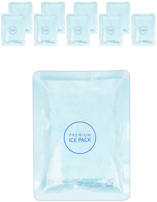 우림 완제품 젤 아이스팩 대, 10개입, 1개