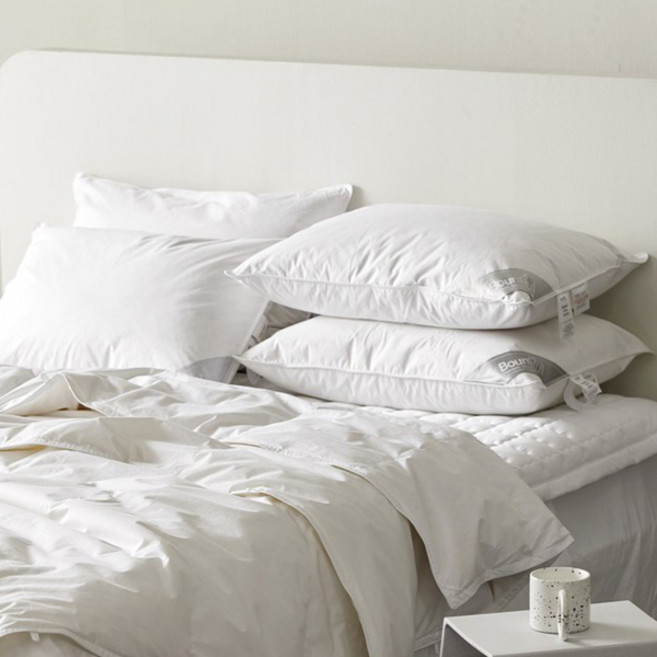 바운티풀 호텔침구 구스베개솜 1300g, 화이트, 1개