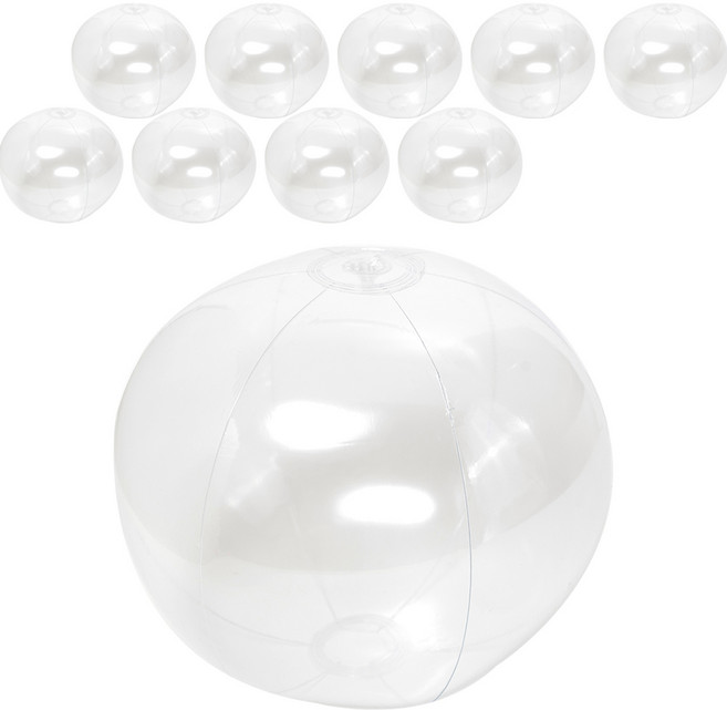 민화샵 비치볼 SDOOM0080, 투명, 10개