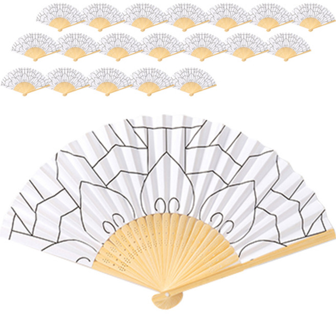 민화샵 합죽선 접이식 부채 만들기 입문형 SDPPP001, 단청(SDPPP0016), 20개