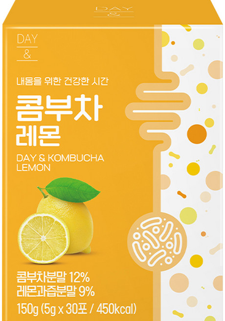 데이앤 콤부차 레몬, 5g, 30개입, 1개