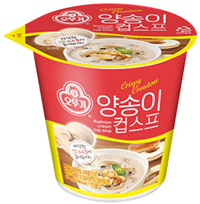 오뚜기 양송이 컵 스프, 27g, 1개