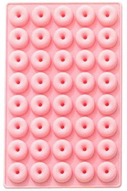 차칸쿡 미니도넛 실리콘 몰드 40구 랜덤발송, 1개