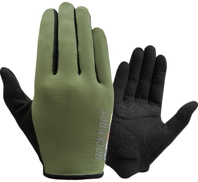 락브로스 로드투스카이 메쉬 자전거 긴장갑 양손 세트 TLS001-1, 그린, 1개