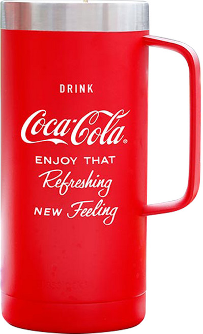 보프렌즈 인테코에이티 코카콜라 머그 텀블러, 레드, 500ml, 1개