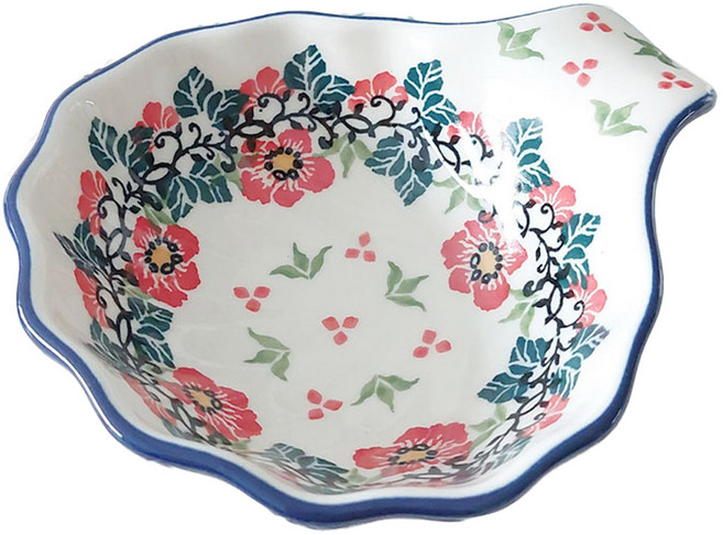 Ceramika Artystyczna 波蘭陶 短柄小菜碟 1966, 混合色, 1個