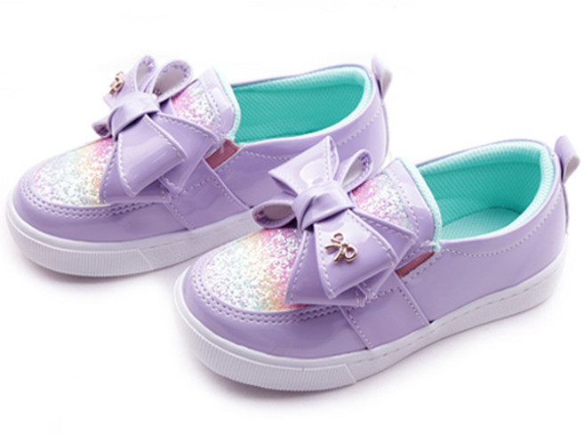 여아용 풋풋 레인보우 슬립온