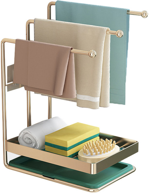 존글로벌 행주거치대, 골드, 1개