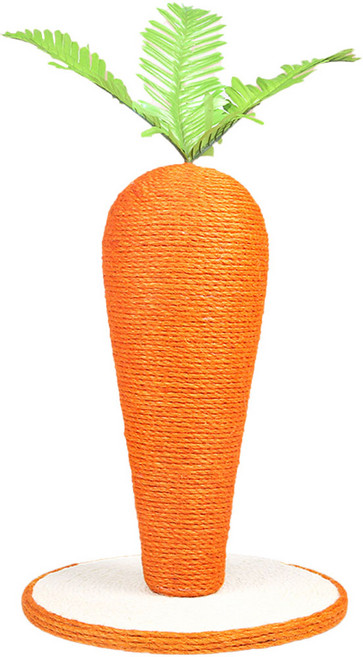 애구애구 고양이 당근 수직 스크래쳐, 혼합색상, 1개