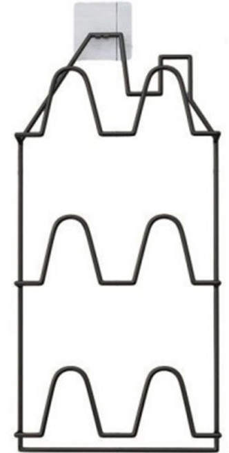 마크하스 하우스 욕실화 걸이 3단, 블랙, 1개