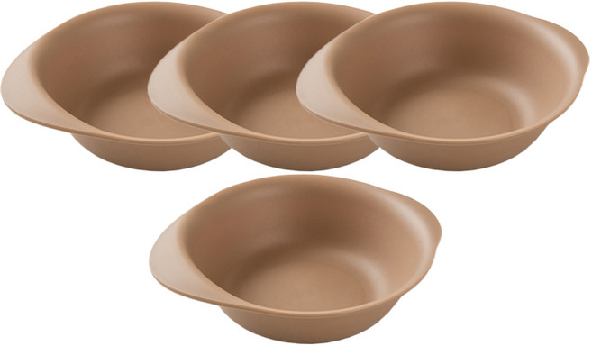 아띠홈 올더플레이트 원형볼, 모카, 4개