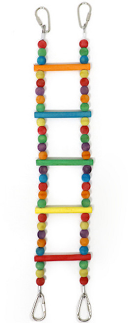 앵무새 주렁주렁 무지개 구슬 사다리 S 00769, 혼합색상, 1개