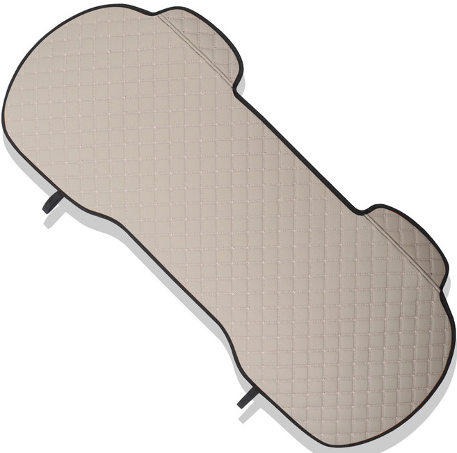 지엠지모터스 디시트 차량용 퀼팅 방수 보호커버 3인방석, 코튼베이지, 1개