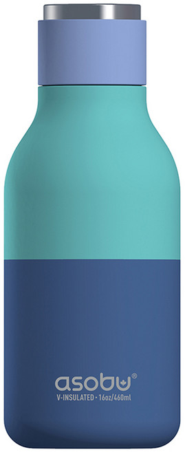 아소부 스텐 진공 보온보냉 텀블러 어반 파스텔, 파스텔 블루, 460ml