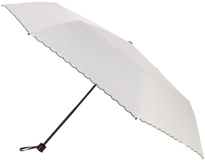 보그 도트 밑단 자수 암막코팅 3단 슬림 우양산 MUVGU60005+커버세트