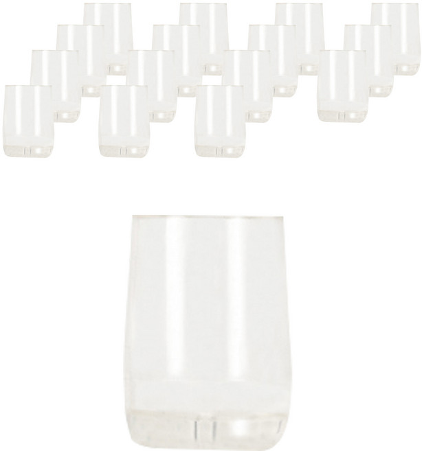 체어서퍼 얇은의자 다리용 미끄럼방지 바닥 스크래치 방지 논슬립 원형 패드, 16개