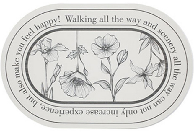 미스모네 모네홈 물흡수 규조토 타원형 발매트, A타입, 1개