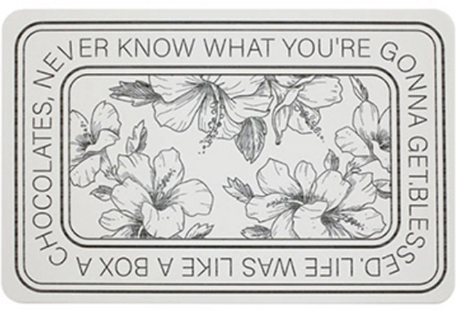 미스모네 모네홈 물흡수 규조토 사각형 발매트, C타입, 1개