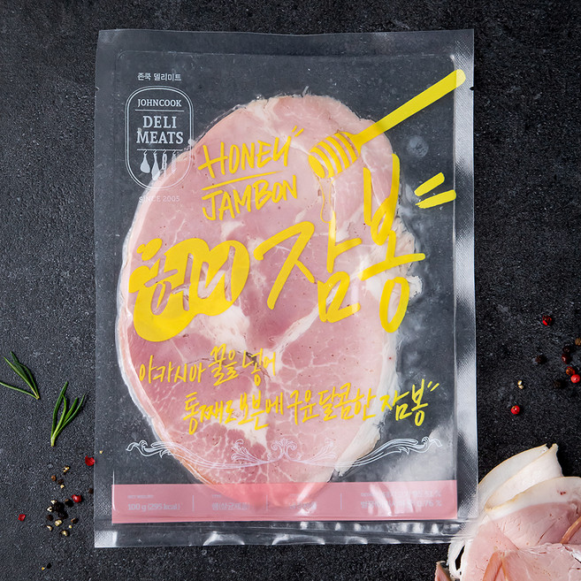 존쿡델리미트 팜프레시 허니 잠봉, 100g, 1개