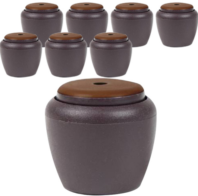 체어서퍼 먼지가 달라붙지 않는 의자발커버, 8개