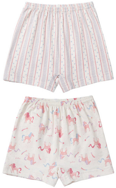 위드오가닉 남아용 오가닉 사각 팬티 2종 세트