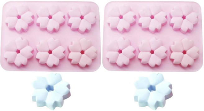 석고방향제 몰드 중앙홀 벚꽃 6구 2p