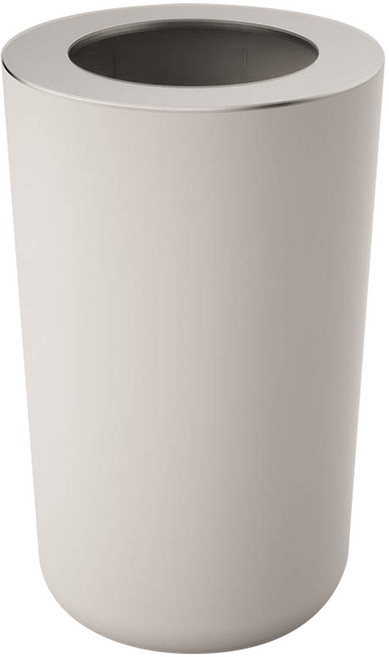CS Living Lema 開放式圓形垃圾桶 20L, 銀白色