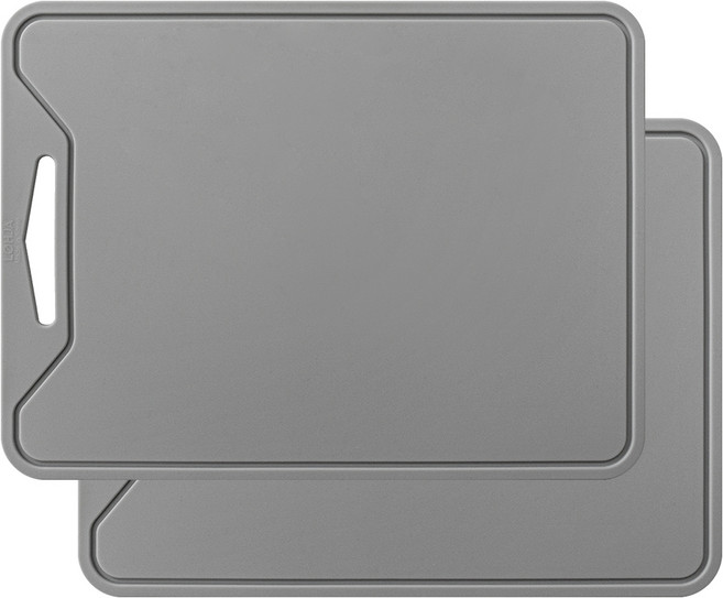 로흐야 국산 로야 캠핑 실리콘 도마 2p, 그레이, 2개