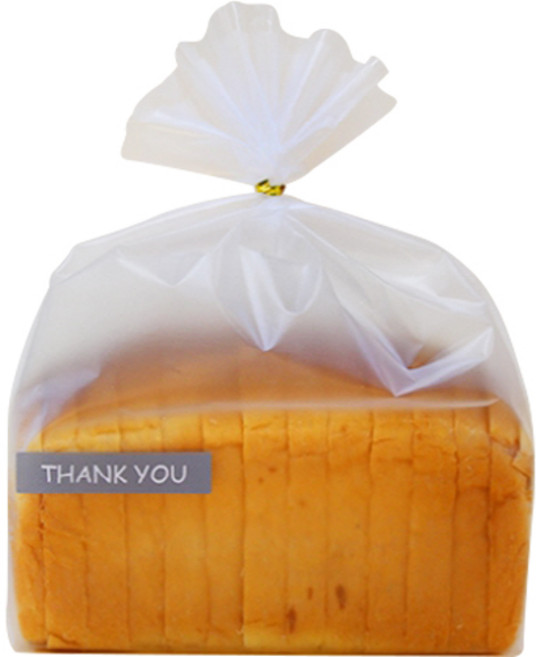 천운패키지 식빵봉투 각실링무광 2호, 100개입, 1개