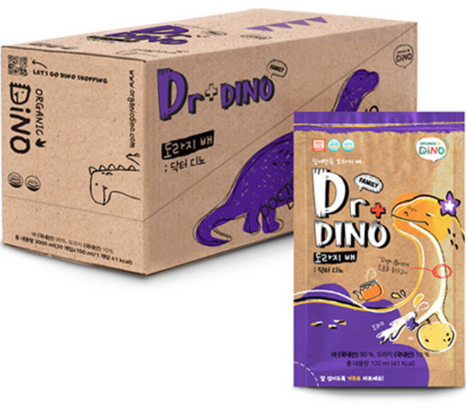 오가닉디노 달여만든 도라지 배즙 닥터디노, 100ml, 30개