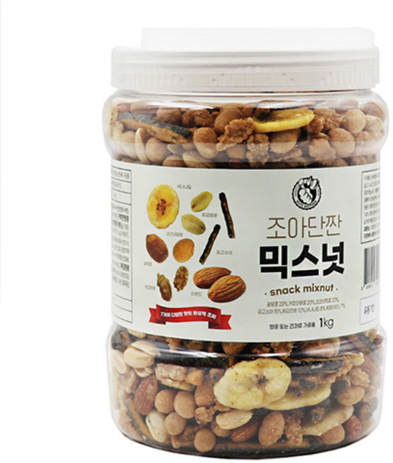 너츠브라더 조아 단짠 믹스넛, 1kg, 1개