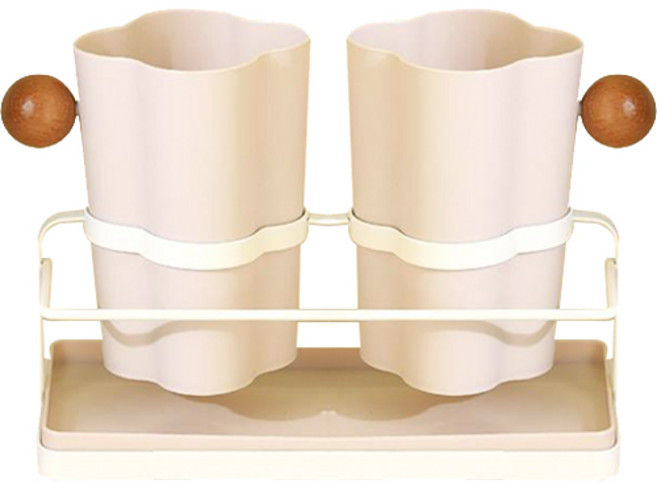 앤티스 위닝 배수 수저통, 핑크, 1개