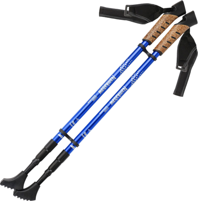 띵크파이 프로용 두랄루민 등산스틱 1P, 01 블루, 1개