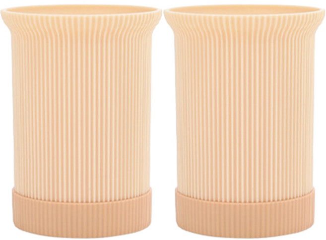 앤티스 카드보드 대용량 수저통, 핑크, 2개