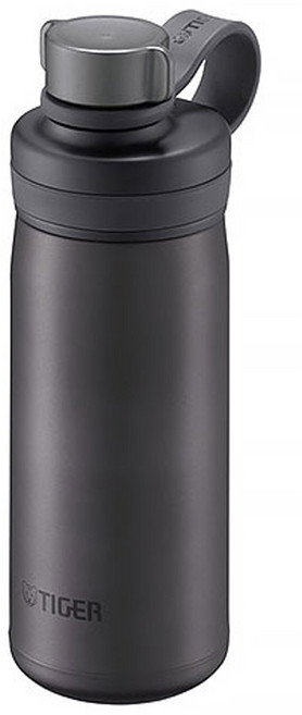 TIGER 虎牌 Super Clean Plus 碳酸飲料專用隨行杯 MTA-T050, 500ml, 鋼鐵黑 KS, 1套