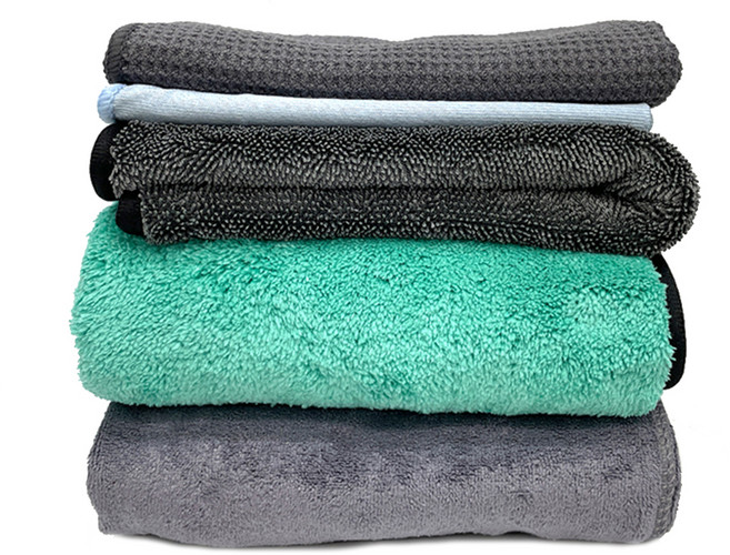 차싹 세차타올 베이직 패키지 5종 세트, 혼합색상, 1세트