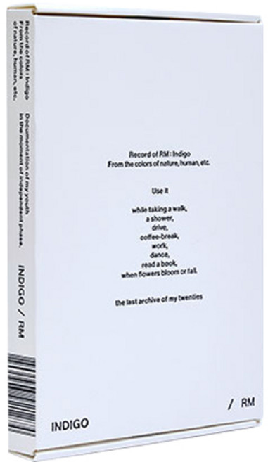 RM (방탄소년단) Indigo Book Edition, 1CD