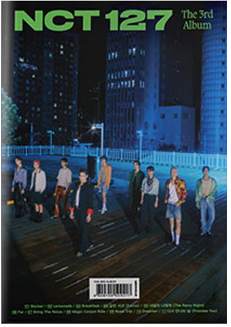 NCT 127 正規三輯 Sticker Seoul City Ver, 1CD