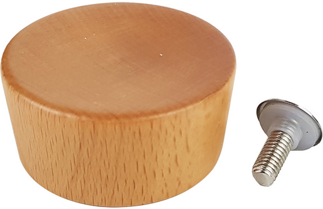 포스텐 냄비 후라이팬 교체용 우드 뚜껑 손잡이, 혼합색상, 1개