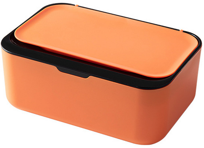 심쿵마켓 편리한 물티슈 케이스, 04 블랙, 1개