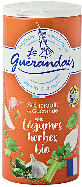 Le guerandais 給宏得 鹽之花香草鹽, 1個, 250g