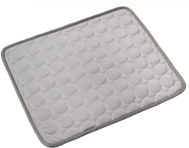 디에스 반려동물 여름 아이스 쿨 매트, 그레이, 1개