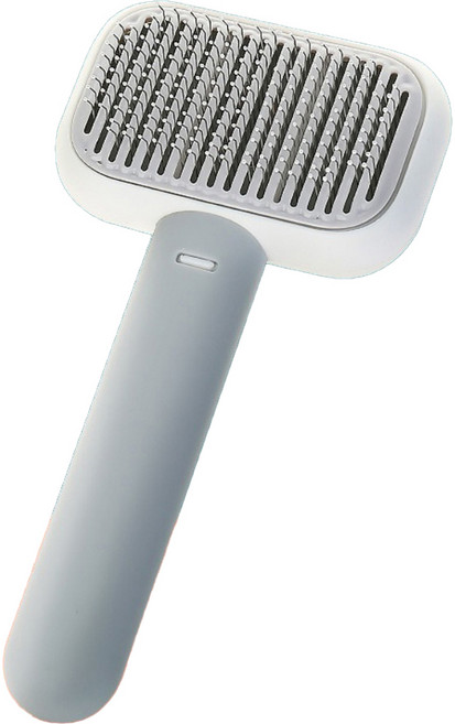 펫트너스 원터치 소피 브러쉬, 그레이, 1개